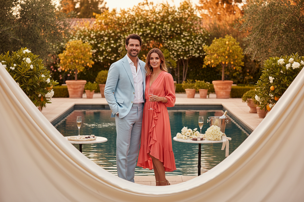 Cocktail/Pool Party elegante: come vestirsi per una cerimonia estiva con stile