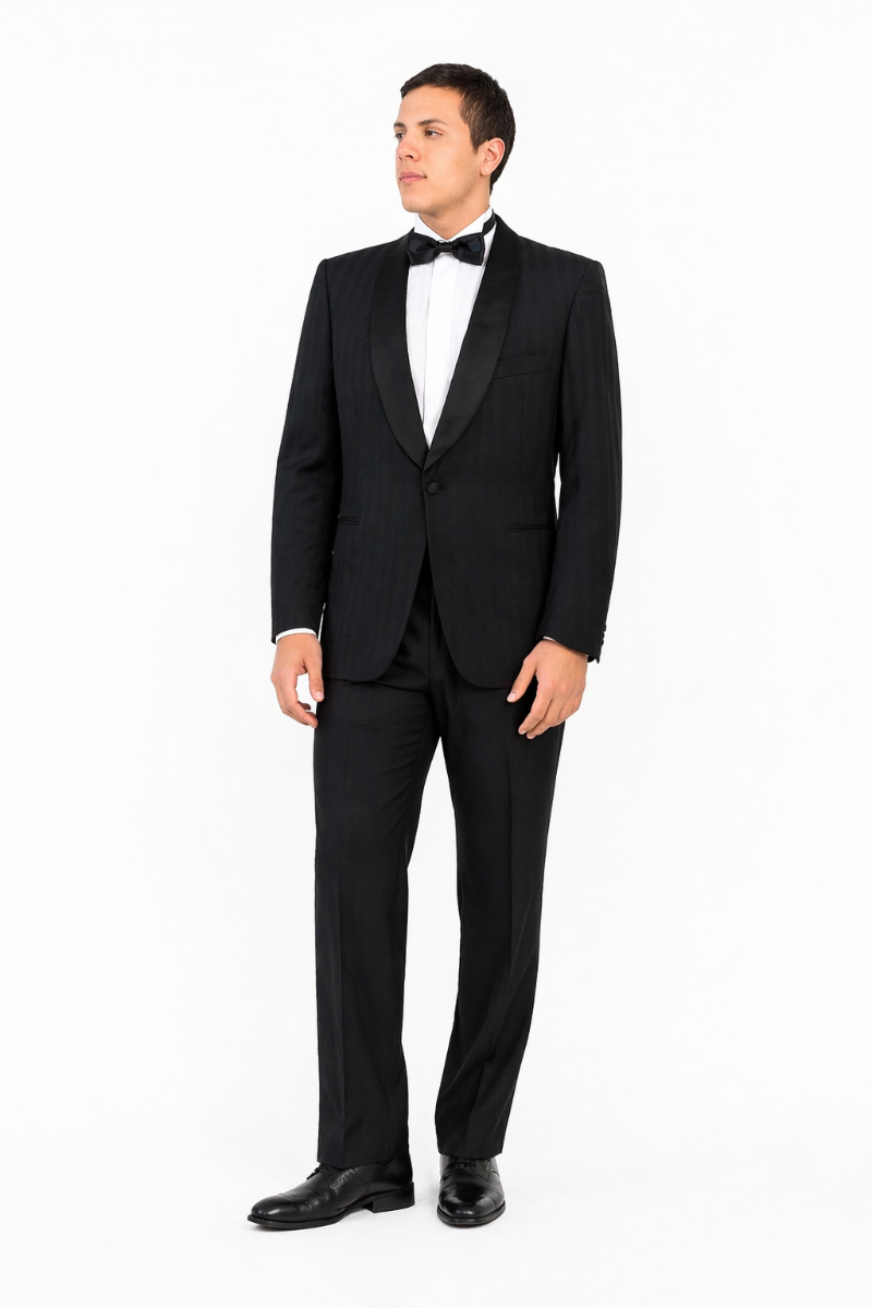 Noleggio Smoking sartoriale uomo nero